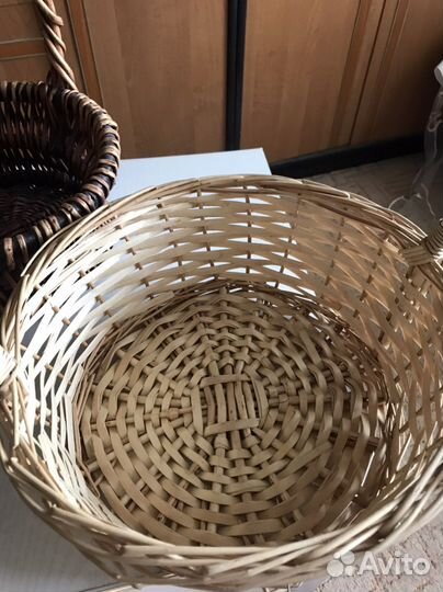 Корзины плетеные подарочные
