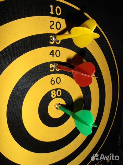 Дартс магнитный двусторонний