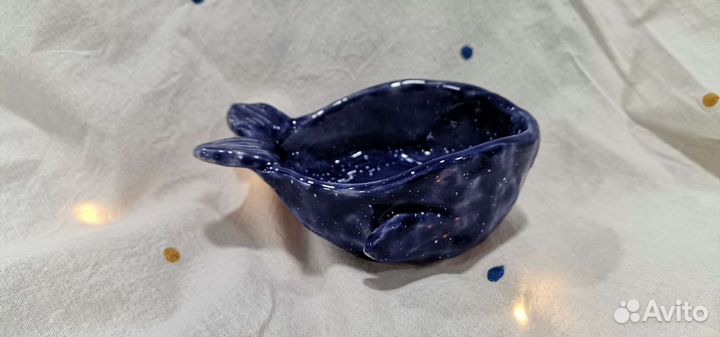 Керамика ручной работы - пиала кит