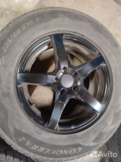 Колеса в сборе 5/108 205/80/16