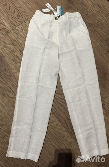 Брюки Falconeri. Новые. Лён