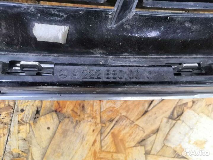 Решетка радиатора, Mercedes S W222 2014