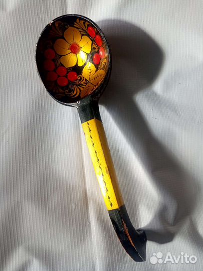 Деревянный половник и ложка, СССР