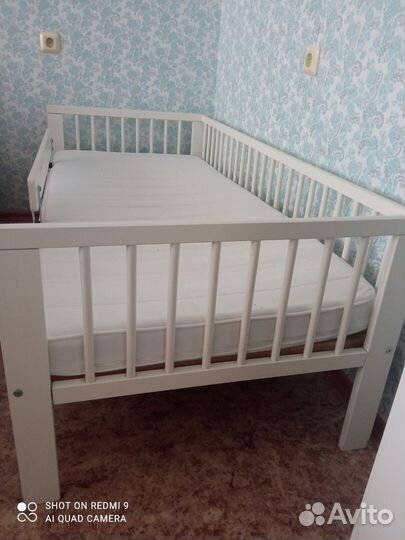 Детская кровать от 3 лет с бортиками бу