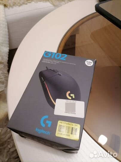 Мышь проводная Logitech G102