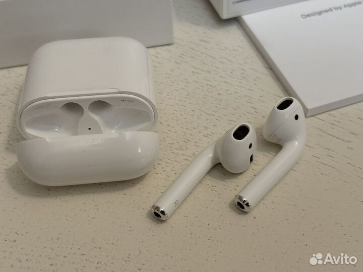 Наушники Airpods 2 (оригинал бу)