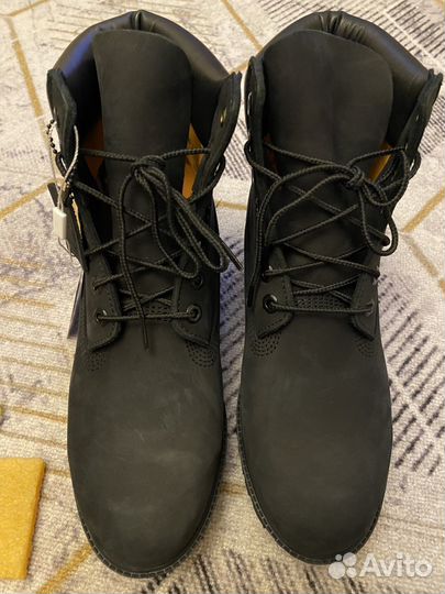 Timberland premium 6 in waterproof black