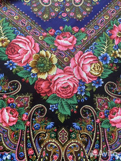 Павловопосадский платок шаль