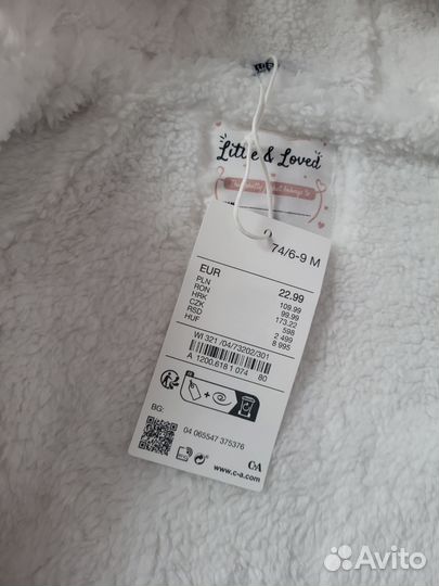 Пальто CA для девочки 74