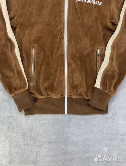 Palm Angels Chenille Toffee Track Jack