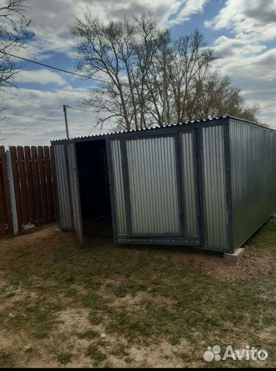 Гараж пенал ракушка