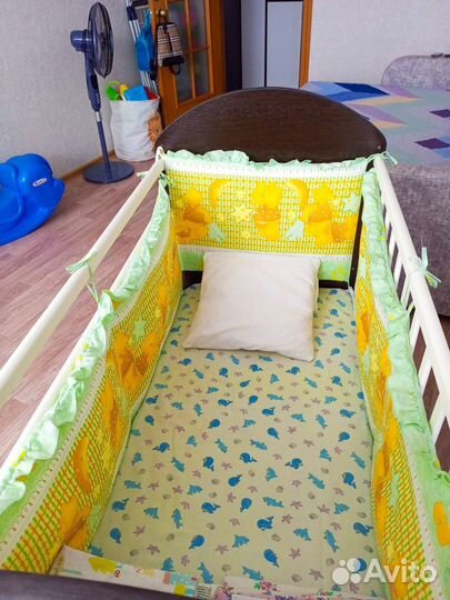 Бортики в кроватку