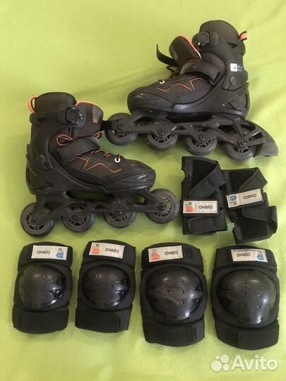 Ролики с комплектом защиты