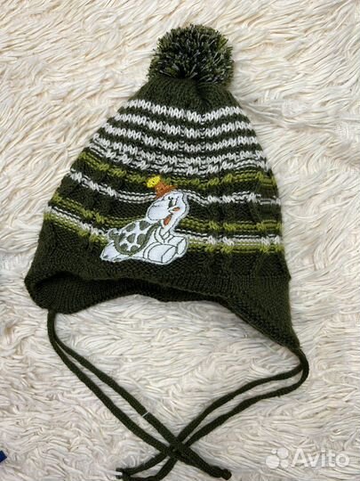 Шапки детские тёплые