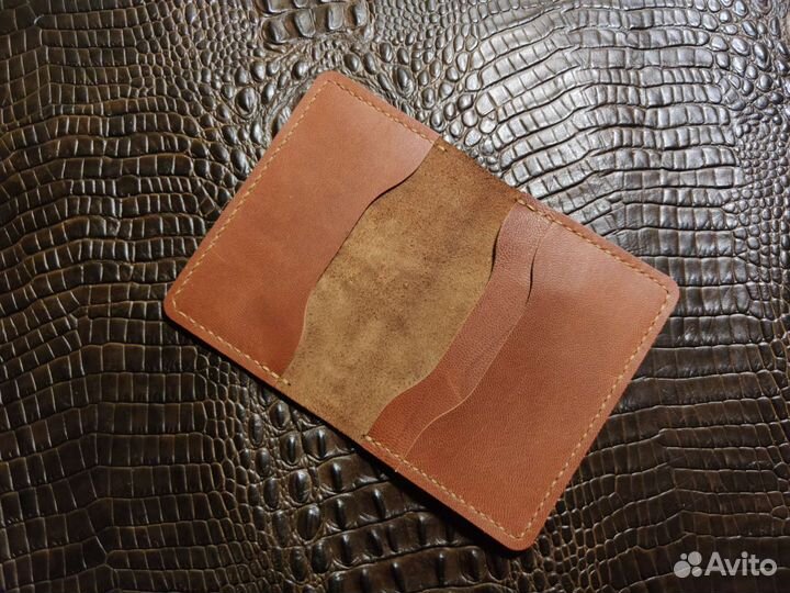 Обложка для паспорта из натуральной кожи