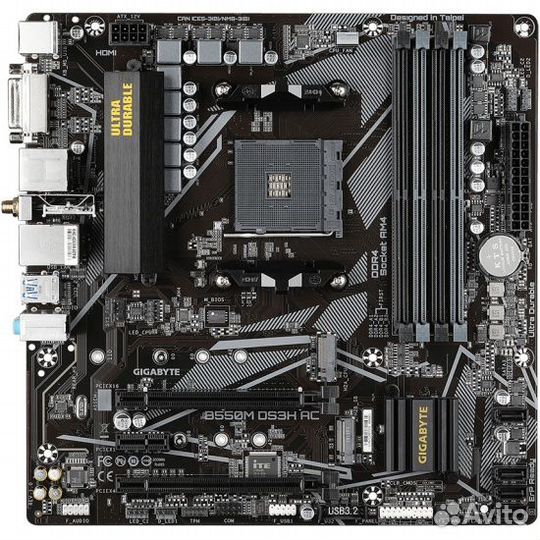 Материнская плата Amd B550M DS3H AC 1.7