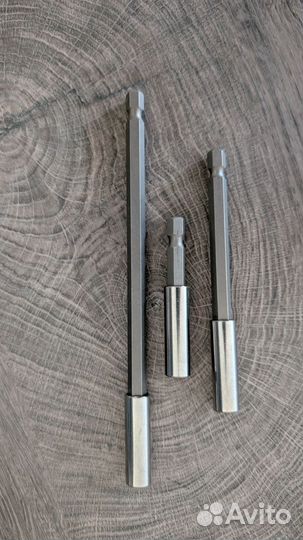 Удлинитель для бит 3Pc магнитный 60/100/150 мм