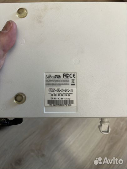 Маршрутизатор MikroTik CRS125-24G-1S-2HnD-iN