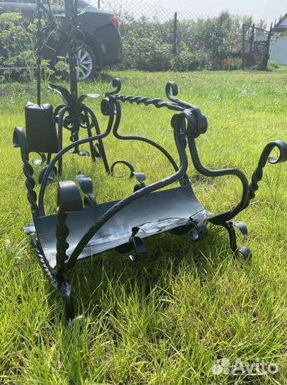 Набор для камина. Подставка для дров