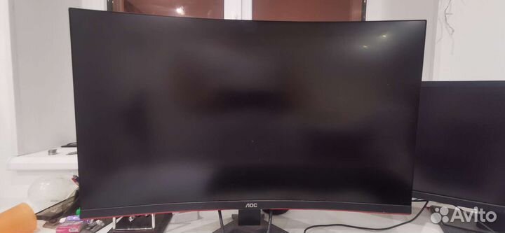 Игровой монитор изогнутый 144h 32 дюйма