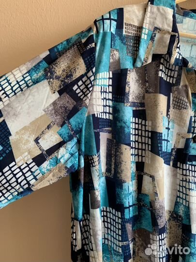 Рубашка удлиненная большие размеры новая