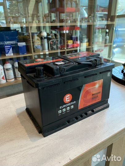 Аккумулятор 12V 70Ah 760A Eurorepar