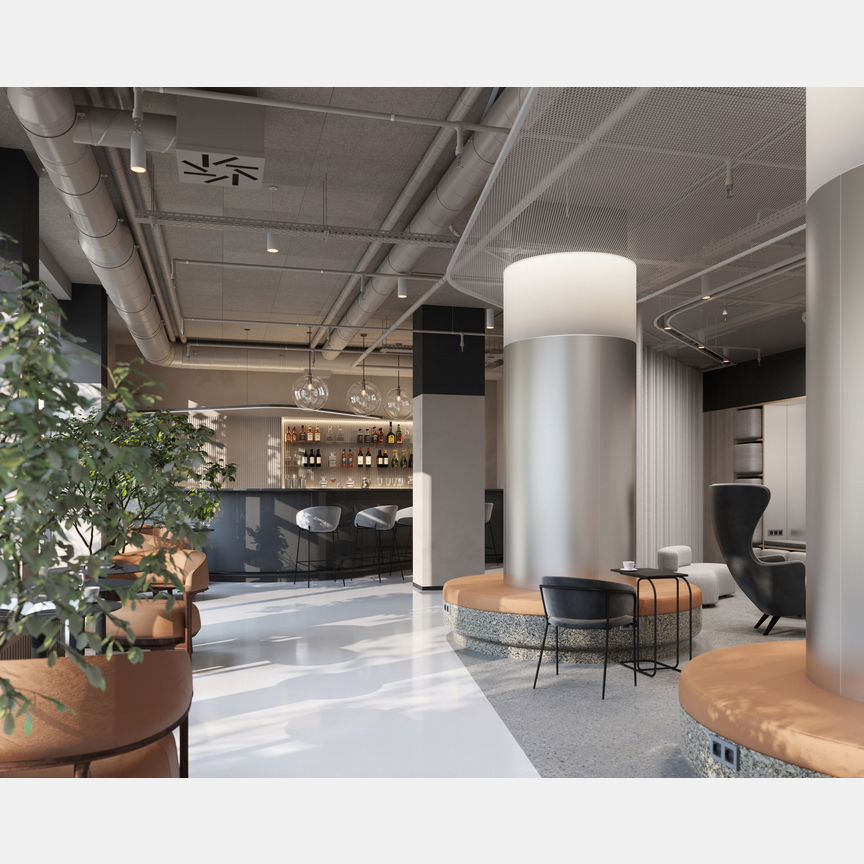 1-к. апартаменты, 47,5 м², 6/15 эт.