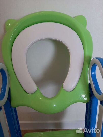 Сиденье для унитаза детское со ступенькой