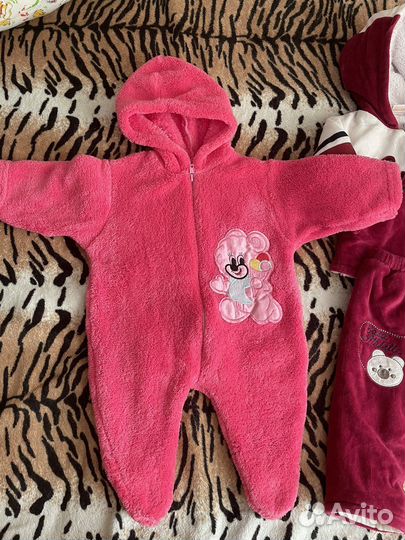 Пакет вещей на девочку до года