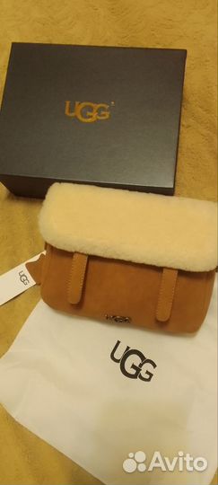 Сумка женская UGG с мехом
