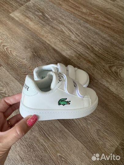 Кеды новые Lacoste 23 размер