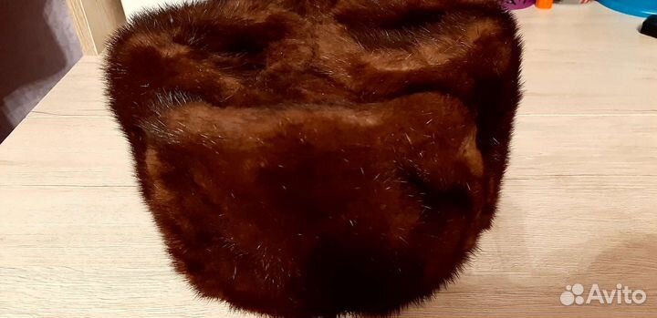 Мужская шапка норковая