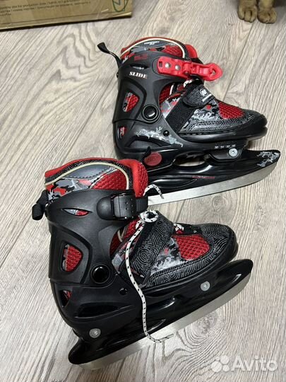 Коньки раздвижные Nordway 30-33 р новые