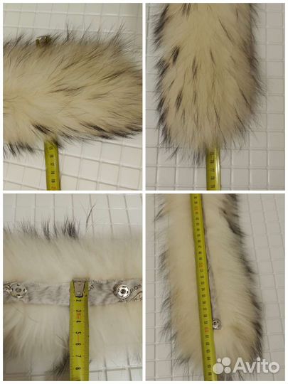 Мех натуральный опушка на капюшон