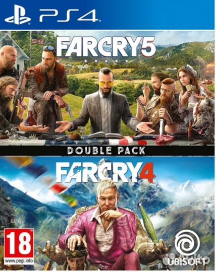 Far cry 4 + far cry 5 ps4