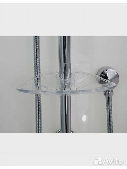 Душевая кабина прямоугольная с крышей EST-129CKR. Размер:120x90x210cм