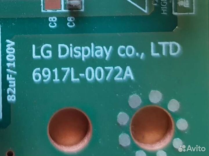 LED Driver 6917L-0072A PPW-LE32GD-O (B) Rev0.1