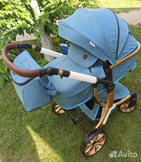 Новая коляска трансформер 3в1 darex dalux бирю