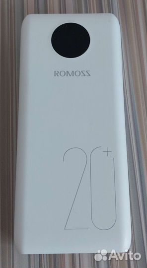 Romoss 20000 аккумулятор, поурбанк