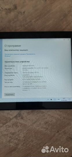 Планшет на windows Asus m80ta