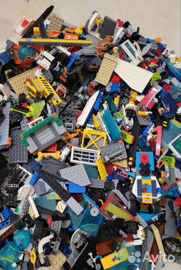 Lego россыпью 6,8 кг