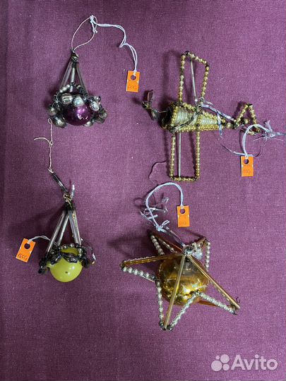 Елочные игрушки СССР