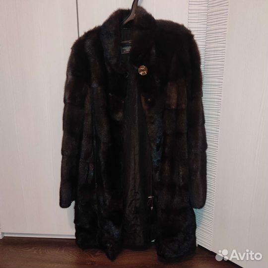 Шуба норковая поперечка 44-48