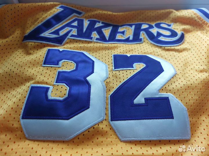 Джерси lakers Johnson 32