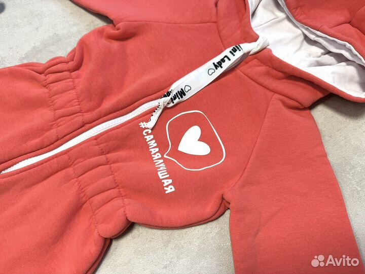 Комбинезон утепленный 80 86 для девочки