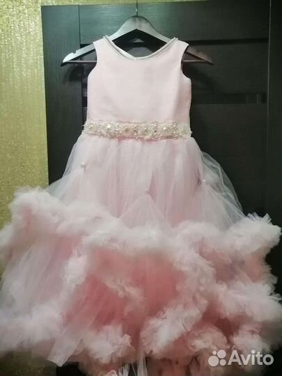 Нарядное платье для девочки Облако