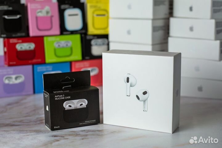 Airpods 3 + Чехол + Доставка + Гарантия
