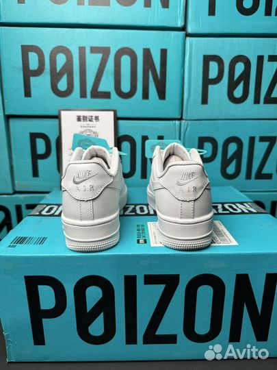 Кроссовки Nike Air force 1 White (Оригинал)
