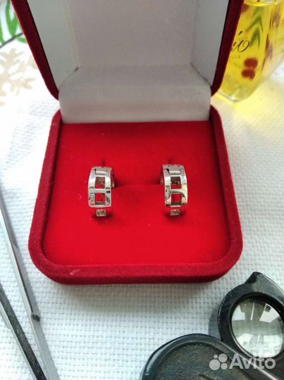 Серьги серебро Египет