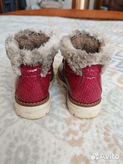Ботинки демисезонные для девочки 26 размер